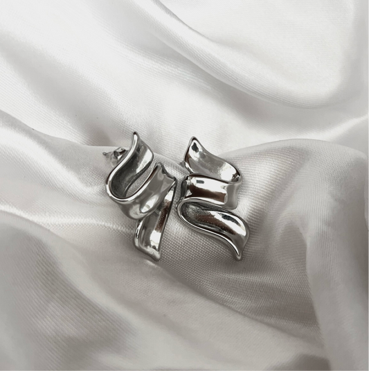 Boucles d'oreilles Nadia - Doré et argenté