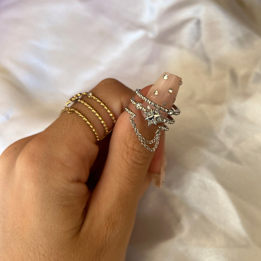 Bague Selena - Doré et argenté