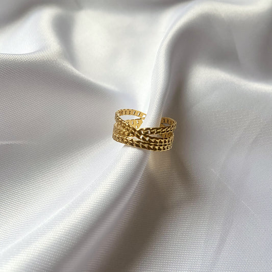 Bague Lexa - Doré et argenté